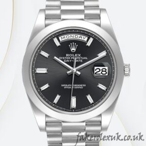 Rolex Day-Date 228206 40mm VR Factory Men's Silver-tone